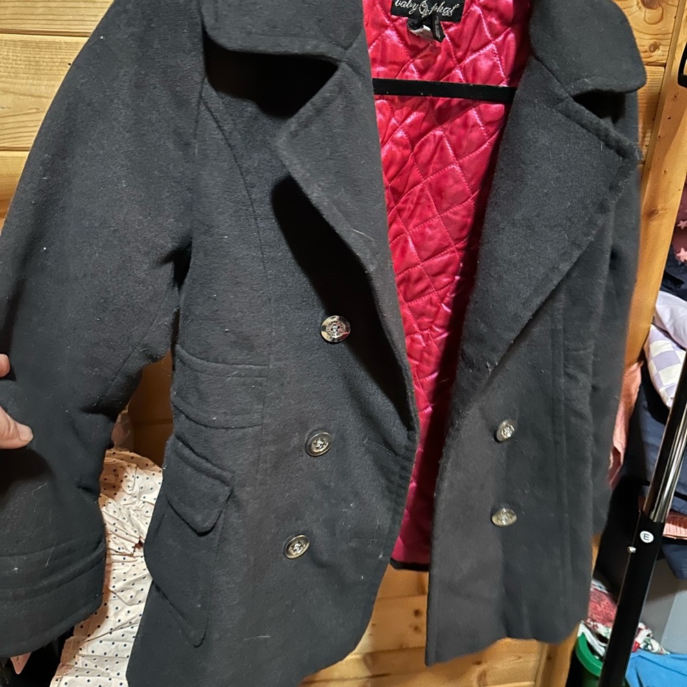 Baby phat girls coat size large